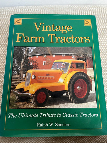 Vintage farm tractors hardback - tractors,