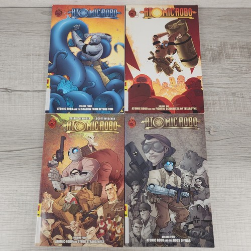 Atomic robo volumes - volumes, lot