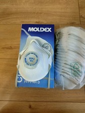 Moldex mask Classic Series FFP3 Nr D Valved Mask Respirator  20masks on box New