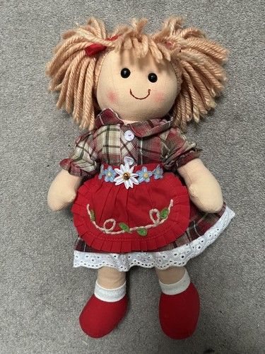 Bigjigs rag doll mandie 34cm - doll,