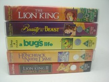Disney VHS Joblot The Lion