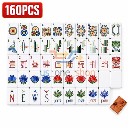 160pcs american mahjong - american, set