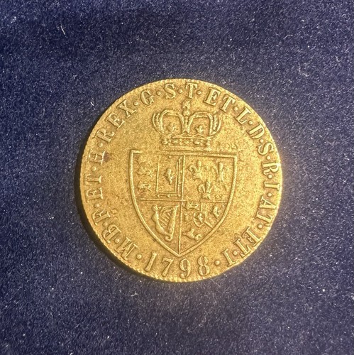 1798 british half guinea - 1798,