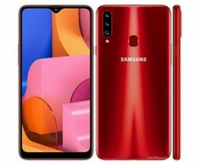 Samsung Galaxy A20 32GB Mobile Smart Phone Dual Sim Unlocked Red Grade A