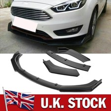 Carbon Fiber Front Bumper Splitter Lip Diffuser Spoiler For Ford Focus 2016-2020