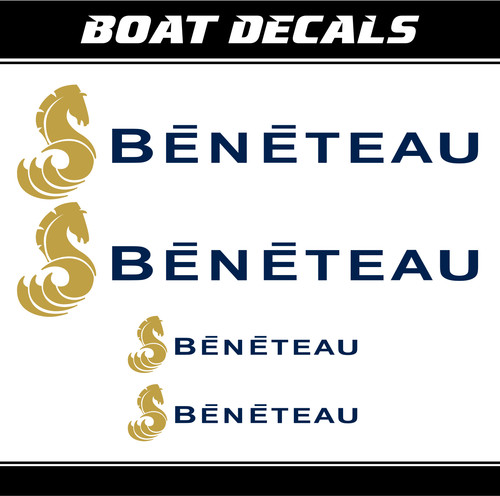 Sticker beneteau boat decal - sticker,