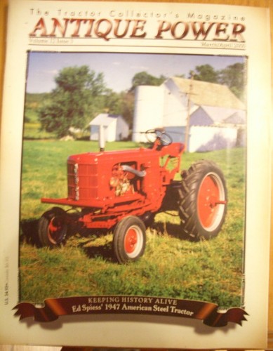 American steel tractor - american,
