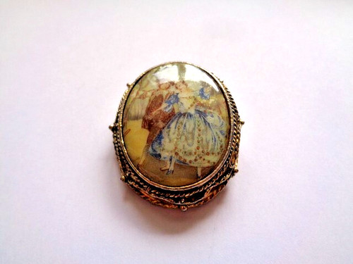 Vintage hollywood brooch - vintage,