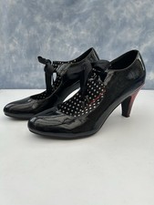 Joe Browns Women's Dusk Til Dawn Ribbon Tie Shoes Black Closed Toe High Heels