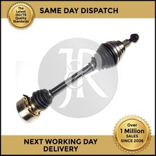 VW GOLF 1.6 TDi DRIVE SHAFT NEAR/SIDE & CV JOINTS 2009>ONWARDS