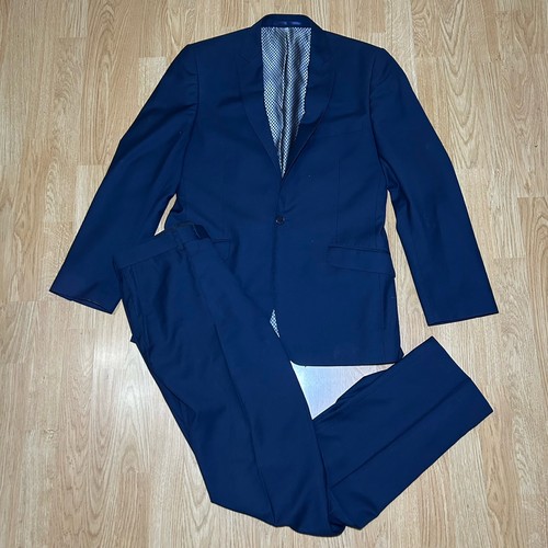 Lambretta navy suit jacket - suit, &