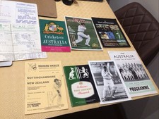 Cricket Memorabilia Australia Teams , Lord Taverners , Hadley , Gower , Job Lot