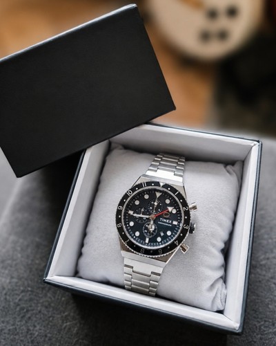 Timex gmt 40mm - timex, chronograph