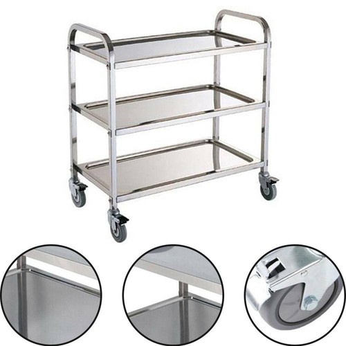 Tier stainless steel serving - 3,
