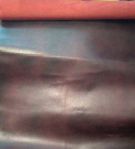 Oxblood leather material x - oxblood,