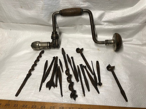 Vintage stanley brace bit - vintage,