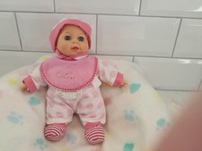 Soft Baby Doll 9 Inch Doll, Tesco Brand With Removable ELC Cupcake Outfit...
