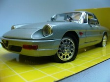 WOW EXTREMELY RARE Alfa Romeo Spider S4 Duetto HT 1988 Silver 1:18 Jouef-Eagle's