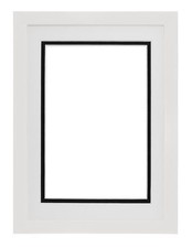 Brushed Black or White Frame