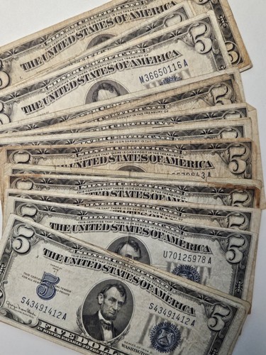 Silver certificate - ✯$5,