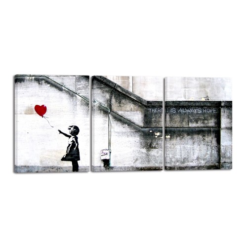 Piece banksy grafitti girl - grafitti,