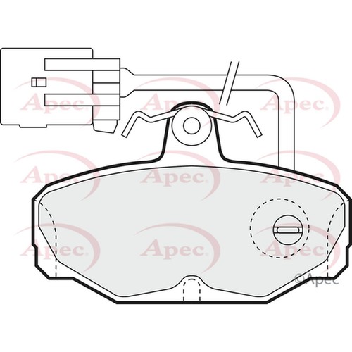 Brake pads set for ford - brake,