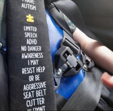 Personalised Car Seat Belt