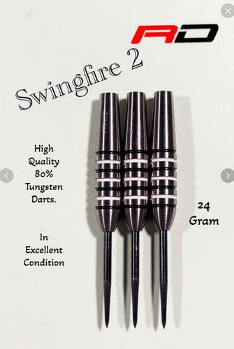 Darts tungsten red - 80%, tungsten,