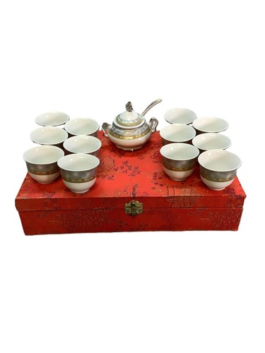 Yamasen 14pc sake tea set - tea,