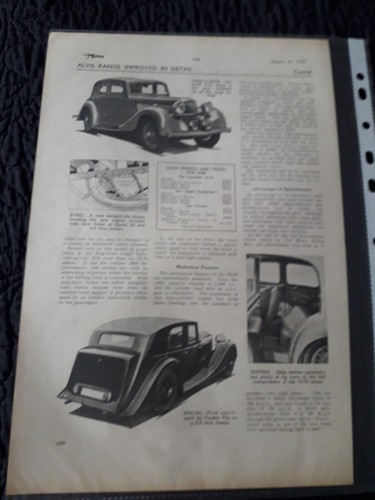 Alvis range improved in - improved,