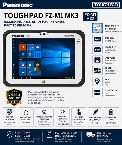 Panasonic toughpad mk3 - fz-m1,