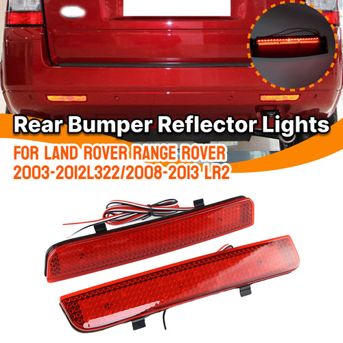 Rear bumper reflector - 2x,