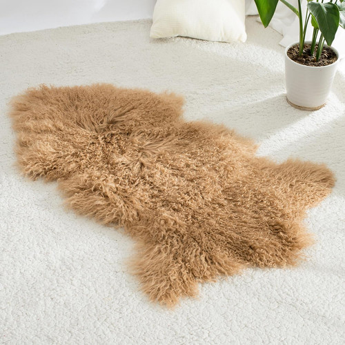 100 genuine sheepskin area - genuine,