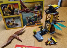 LEGO Dino Pterodactyl Tower Takedown Dinosaur Building Set 5883