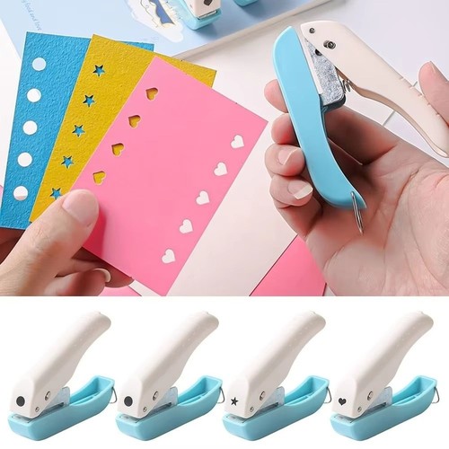 Page punch embosser shape hole - shape,