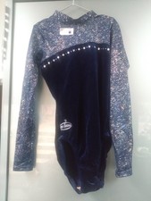 Milano Girls' Gymnastics Leotard, Size 32, Age 11-13
