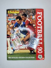 Panini Football 90 Sticker Album 1990 *92% Complete* + Poster - Excellent (C17)