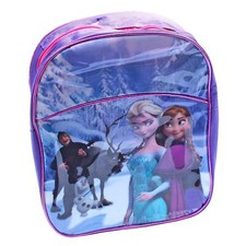 Disney Frozen Purple Back Pack School Bag Rucksack