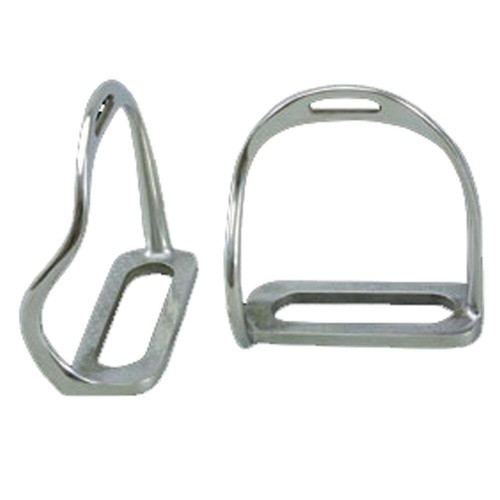 Bent leg stirrup - bent, irons