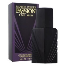 ELIZABETH TAYLOR PASSION FOR MEN 118ml Eau De Cologne EDC Spray - Brand New