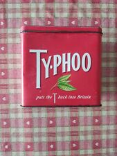 Vintage Typhoo Tea (Empty) Tea Tin Caddy Limited Edition