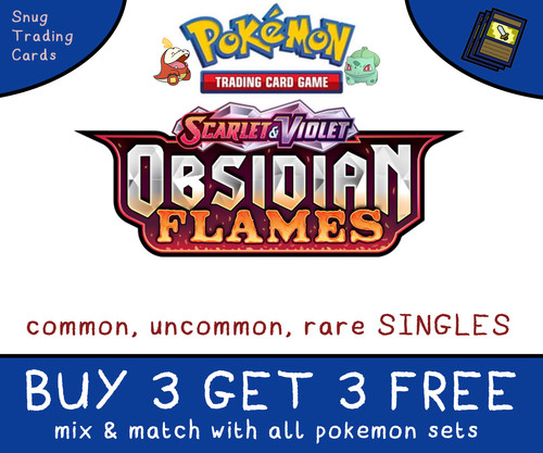 Obsidian flames single cards - obsidian,