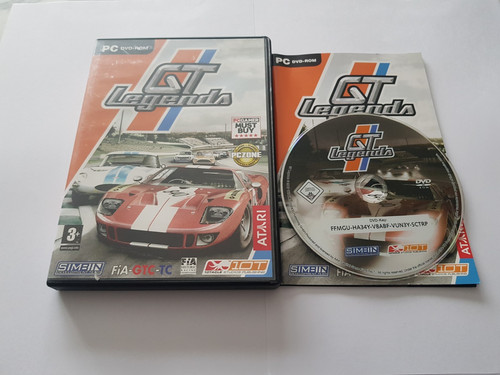 Legends racing car dvd - gt, pc