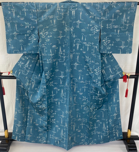 Japanese vintage kimono - japanese,