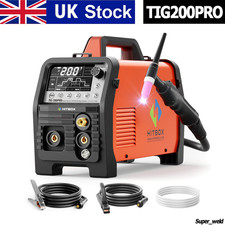 6in1 Cold/Pulse/HF/Spot Tig Welder 200Amp Stick TIG Welding Machine TIG Clean