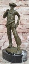 Bronze Cowboy Statue Sculpture