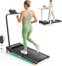 Walking Pad Treadmill 2.5HP 9% Incline Wide Belt Under Desk Foldable Quiet Home