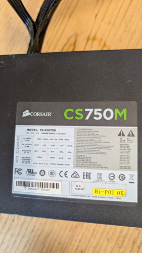 Corsair cs750m 750w atx - cs750m,