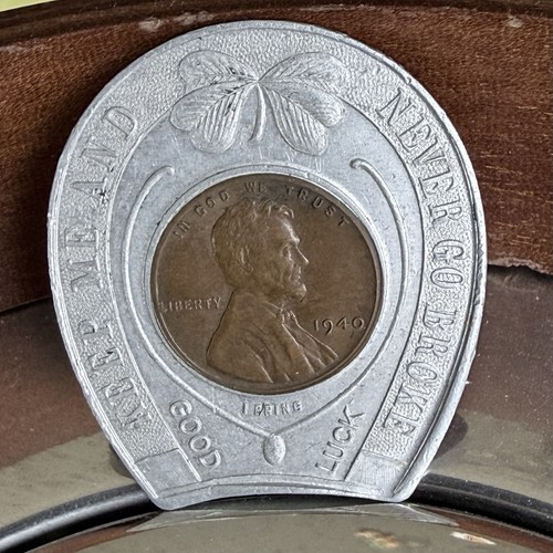 1940 encased penny cent - penny,