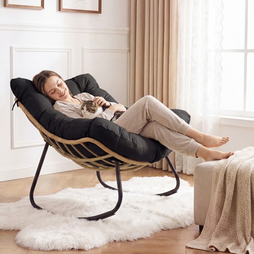 Outdoor papasan rocking chair - outdoor,